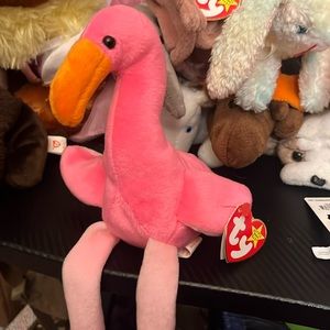 Pinky beanie baby